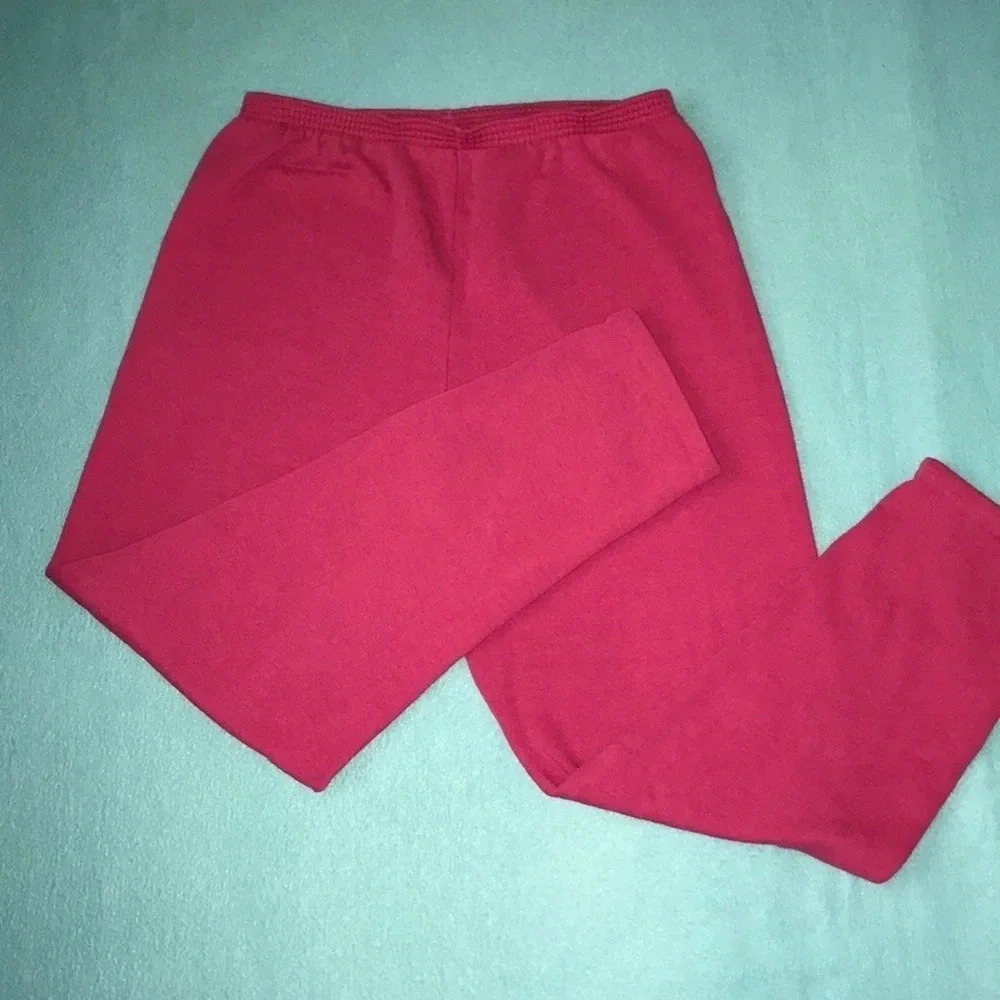 𝅺LEE sturdy sweatpants elastic waistband pink size L